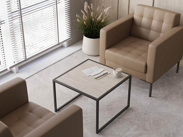 Стол журнальный ASTI (квадратный) 600*600*430