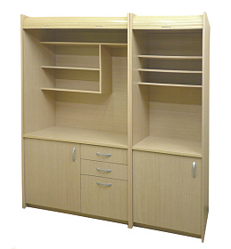 Мини-кухня Ринг КМ 975 600х600х2000 - ЭйБиСи-проджект Мини-кухня Ринг КМ 975 600х600х2000