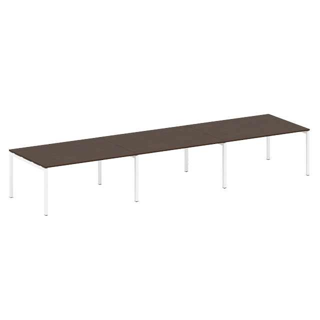 Переговорный стол (3 столешницы) на П-образном м/к