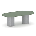 Стол для переговоров FELTO овальный 2400*1200*750