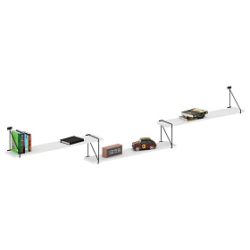 Полка навесная Coffee 2380х166х392