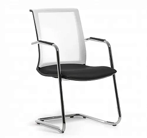 Стул для посетителей SKIN (кожа) 480/550x500/620x920