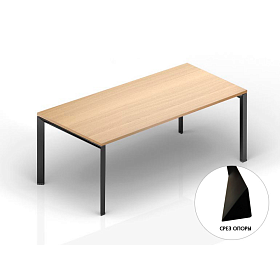 Стол руководителя на м/каркасе 1700х900х750