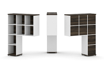 Надставка высокая + (Задняя стенка 8шт.) 1099х350х1486