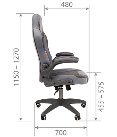 Офисное кресло Chairman GAME 55