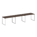 Рабочая станция на 3 раб.места на О-образном м/к