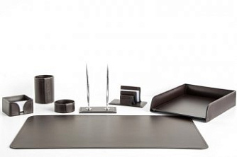 Настольный набор из кожи Cuoietto, 7 предметов