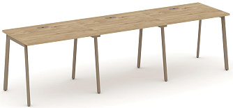 Рабочая станция на 3 места  2940х730х750