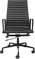 Кресло Eames Ribbed Office Chair EA 119 Total Black