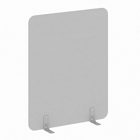 Перегородки на металлических опорах, на фетровых подпятниках, DP.F-120-150, 1200x18x1500