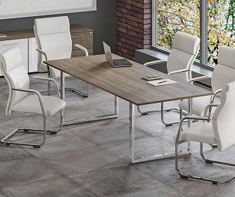 Стол для переговоров Metal System Style Direct - ЭйБиСи-проджект Стол для переговоров Metal System Style Direct