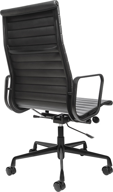 Кресло Eames Ribbed Office Chair EA 119 Total Black