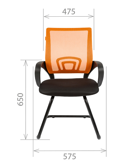 Стул для посетителей Chairman 696 V