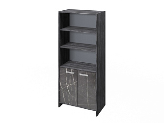 Шкаф для документов полуоткрытый широкий 800х460х1861