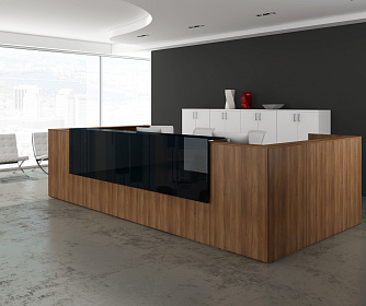 Стойка ресепшн LOUNGE - ЭйБиСи-проджект Стойка ресепшн LOUNGE