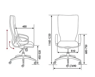Офисное кресло Norden Алекс