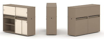 Набор №10. Тумба двойная с надставкой низкой 1500х410х1135