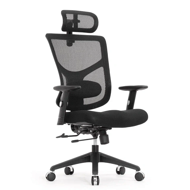 Кресло FALTO EXPERT 2 STAR OFFICE ERGO STE-MF01S, STE-MF01-NEW-BK-5D