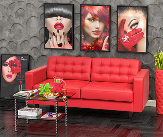 Офисный диван КОСМО - ЭйБиСи-проджект Офисный диван КОСМО