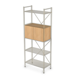 Система стеллажей Loft-sistem, вкладка с фасадами, 716х394х404