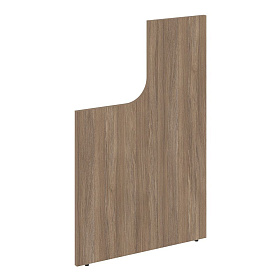 Стойка (боковина) завершающая высокая с вырезом левая, 25х766х1187