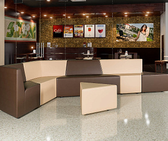 Офисный диван ОРИГАМИ - ЭйБиСи-проджект Офисный диван ОРИГАМИ