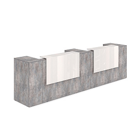 Комплект ресепшн (без подсветки) 4048х768х1170