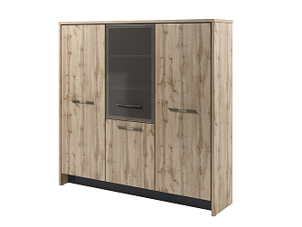 Шкаф трехсекционный  левый 2200х520х2120