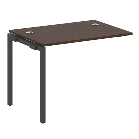 Проходной наборный элемент рабочей станции на П-образном м/к (проходная опора Б.ОСП-72, столешница, комплект траверс) 1000*720*750