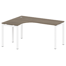 Стол криволинейный левый на П-образном м/к 1600*1200*750