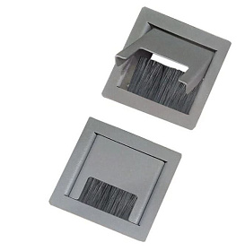 Заглушка кабель-канала квадратная 80*80*27