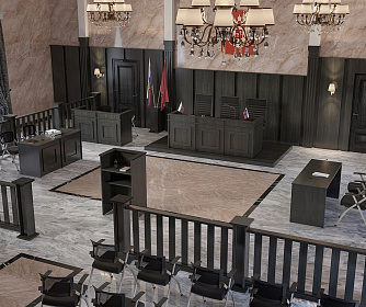 Мебель для залов суда KODEX