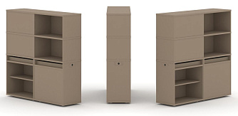 Набор №16. Тумба двойная с надставкой высокой 1500х410х1520