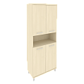 Шкаф высокий широкий комбинированный 801x432x2060