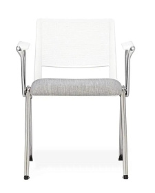 Стул ТЕО белый пластик