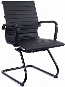 Стул Everprof Leo Black CF (экокожа)