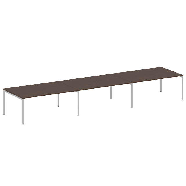 Переговорный стол (3 столешницы) на П-образном м/к