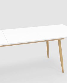 Стокгольм  Стол обеденный раскладной 1600-2200х900х750