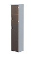 Шкаф узкий  комбинированный  правый 406х365х1975