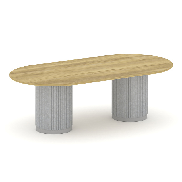 Стол для переговоров FELTO овальный 2400*1200*750