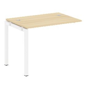 Проходной наборный элемент рабочей станции на П-образном м/к (проходная опора Б.ОСП-72, столешница, комплект траверс) 1000*720*750