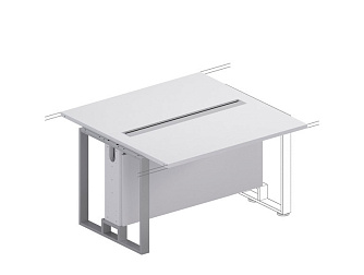 Центральный модуль сост. перег. стола 1200x1200x750