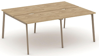 Рабочая станция на 4 места  1960х1500х750