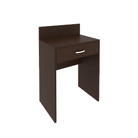 Столик туалетный с ящиком и бортиком 600*400*750