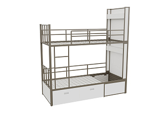 Кровать 2-х ярусная 2075*950*2260 - ЭйБиСи-проджект Кровать 2-х ярусная 2075*950*2260
