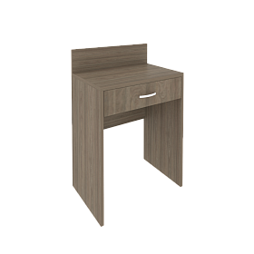 Столик туалетный с ящиком и бортиком 600*400*750