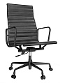 Кресло Eames Ribbed Office Chair EA 119 Total Black