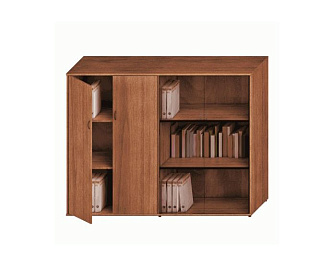 Шкаф комбинированный средний (закрытый + стекло) Исп.22