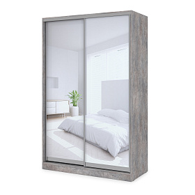 Шкаф-купе 2-дверный (база 1) 1204х600х2201 - ЭйБиСи-проджект Шкаф-купе 2-дверный (база 1) 1204х600х2201