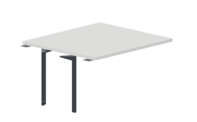 Стол для совещаний - приставной элемент (толщина столешницы 3,6см) 1400х1260х750